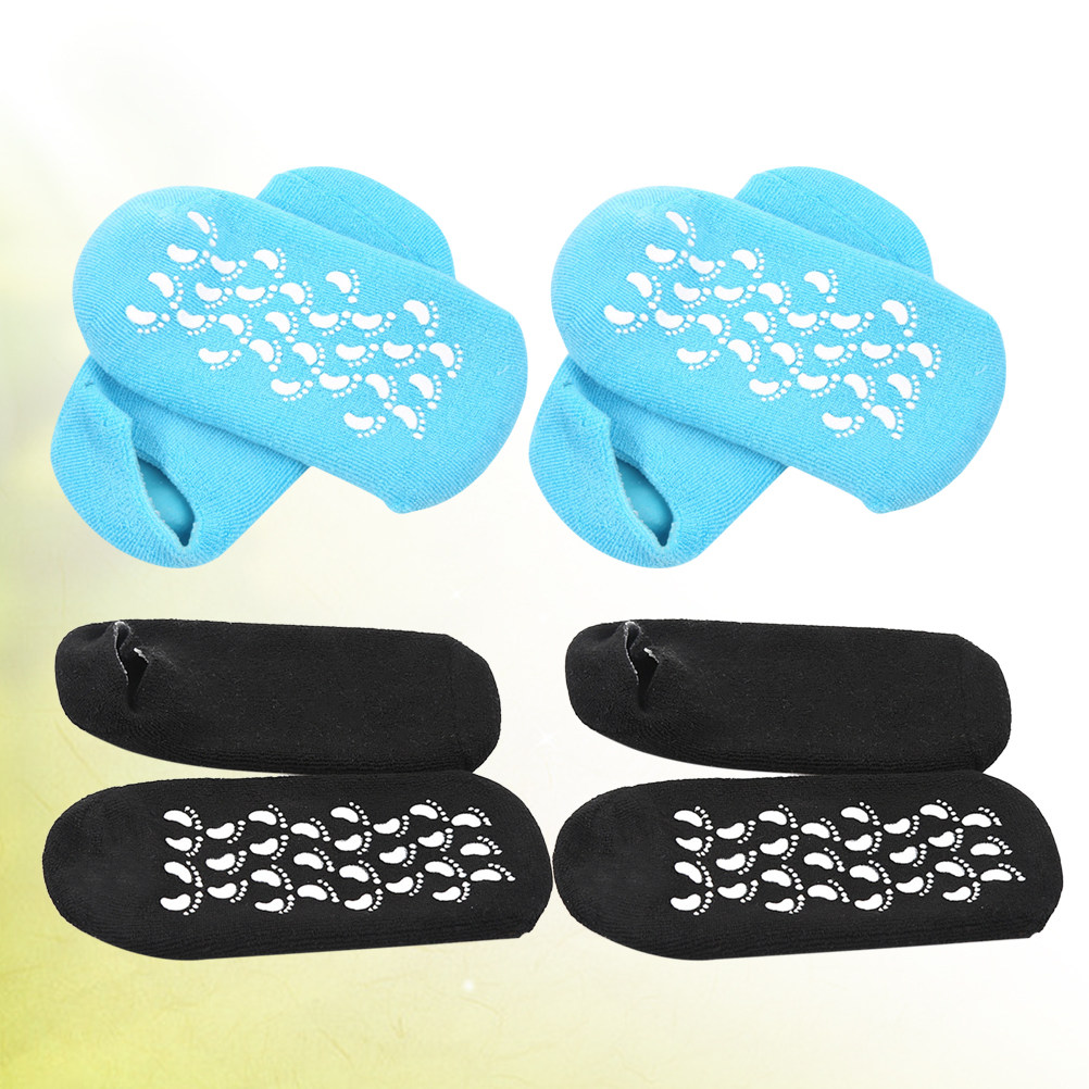 Invisibility Sock Loafer - 2 pares de calcetines hidratantes para