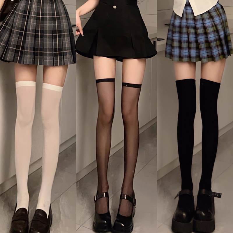 Knee High Sock Women - Medias sexys, tentadoras, calcetines por encima