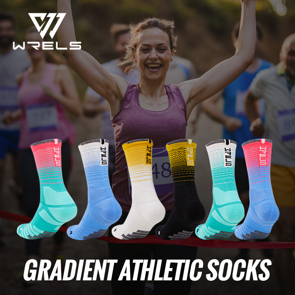 Athletic Sock Cushion - WRELS 1/2/3 calcetines deportivos acolchados atléticos