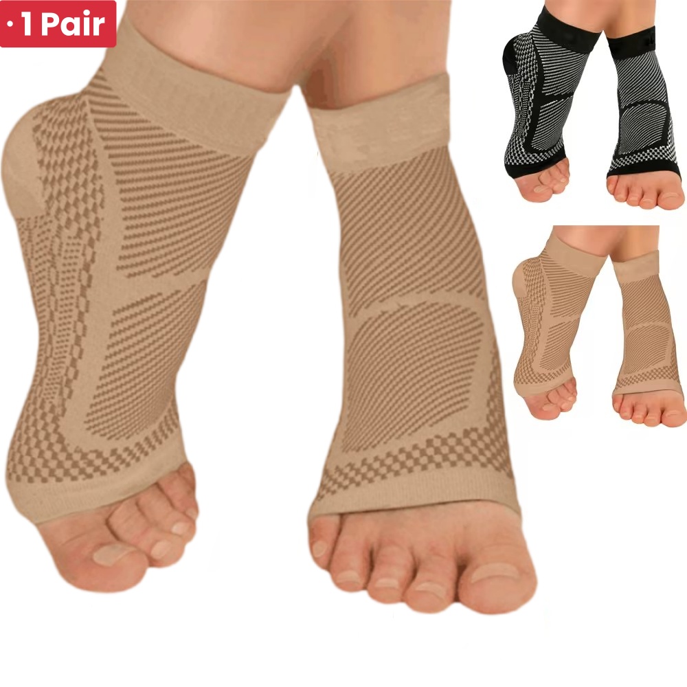 Compression Sleeve Calf - 1 par de tobilleras deportivas, funda