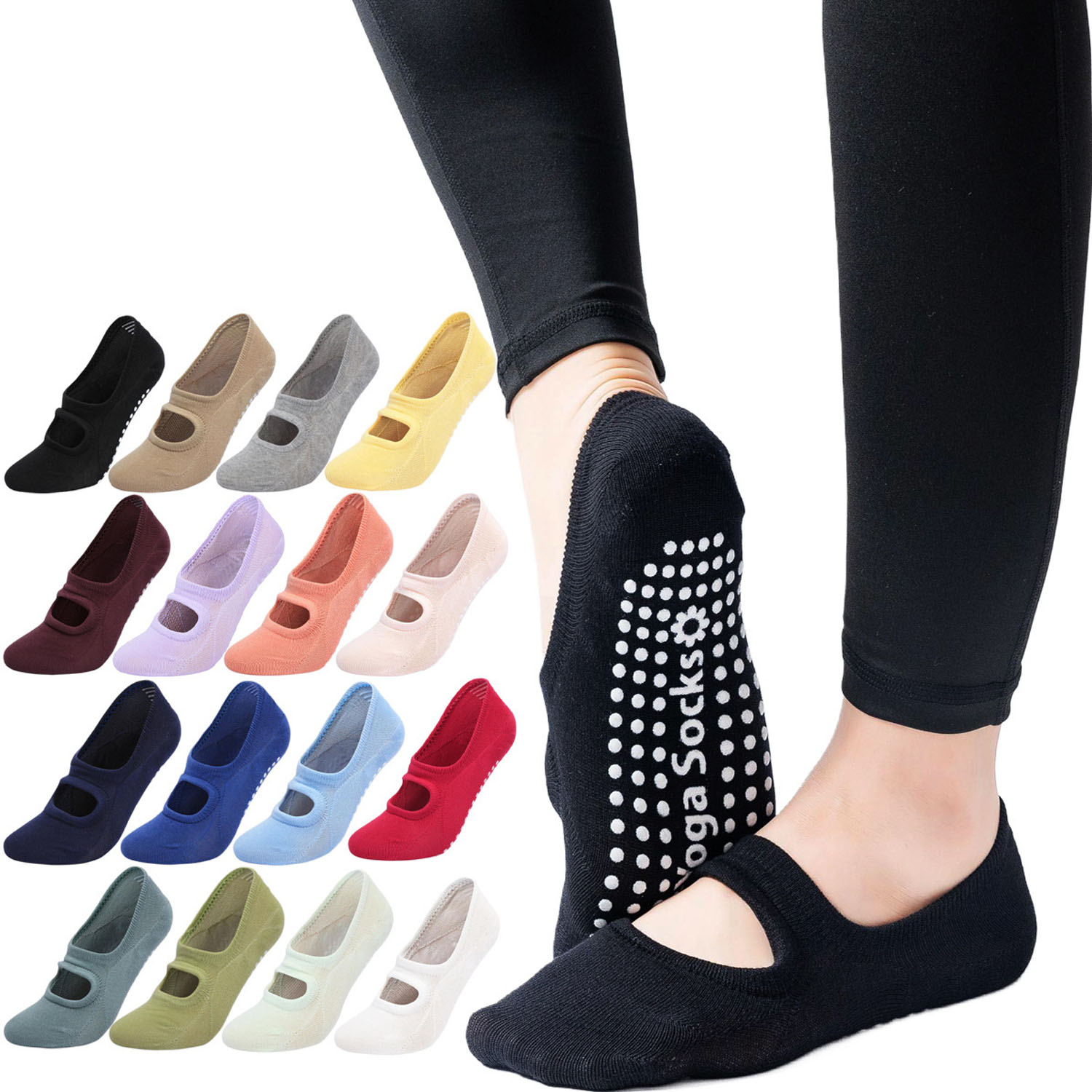 Calcetines de Yoga de Alta Cal - Grip Sock Yoga reseña y precio
