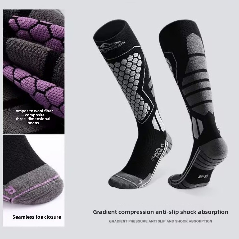 Nuevos calcetines de esquí gru - Thermal Sock Winter reseña y precio