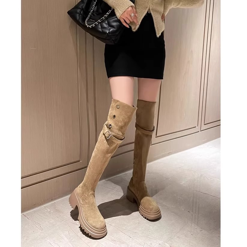 Knee over boots 2025 retro wes - Knee High Sock Women reseña y precio